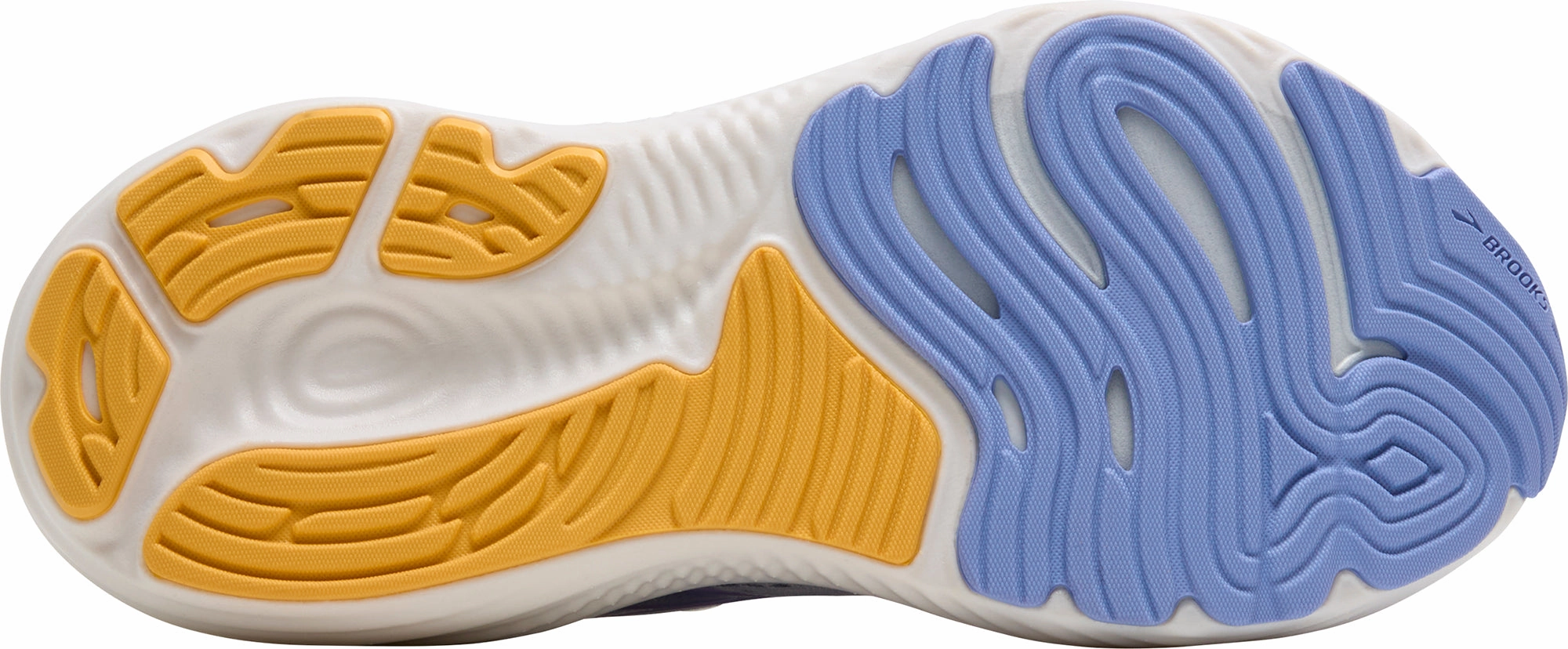 running alone Brooks Glycerin GTS 22 Womens Running Shoes - White