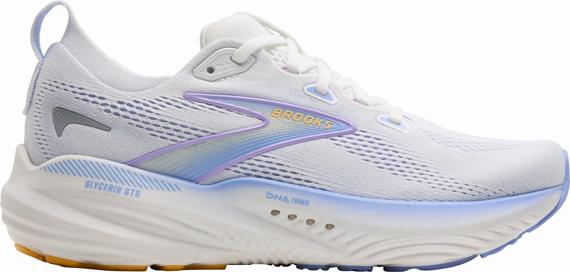 Brooks Glycerin GTS 22 Womens Running Shoes - White Torsion control