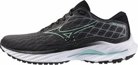 Mizuno Wave Inspire 20 WIDE FIT (D) Womens Running Shoes - Grey Comfortable Arch