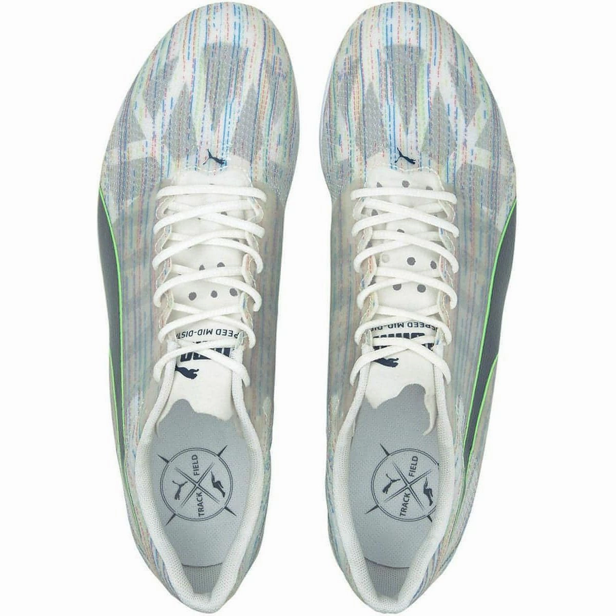 Puma evoSpeed SP Middle Distance Running Spikes - White Friendly Game