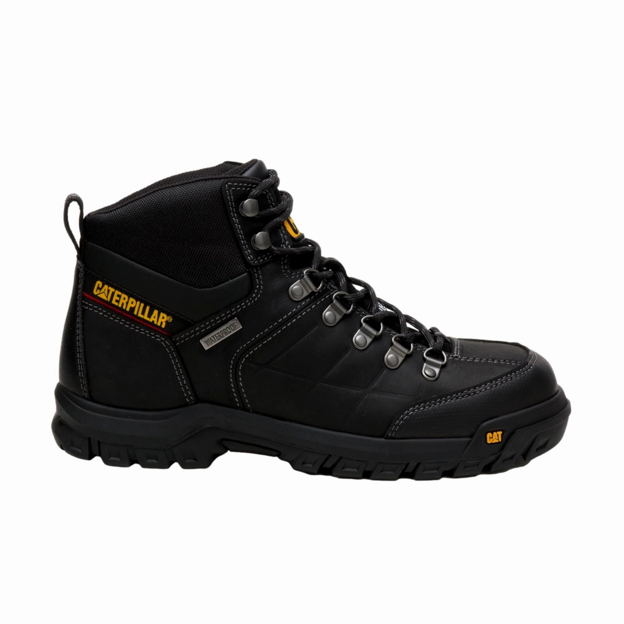 Tough Terrain Metal Edge Caterpillar Threshold Waterproof Steel Toe Black  P90936-001 Men's