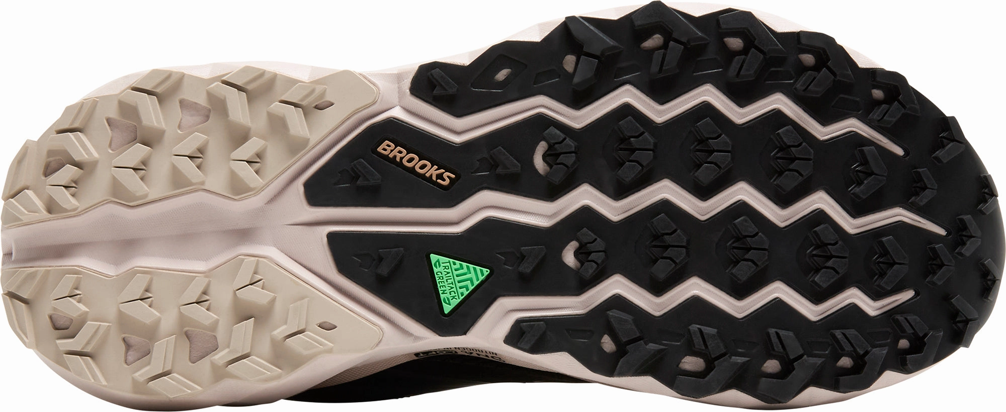 Flex Grooves Technology Dynamic Arch Lock Brooks Cascadia 19 GORE-TEX Mens Trail Running Shoes - Black