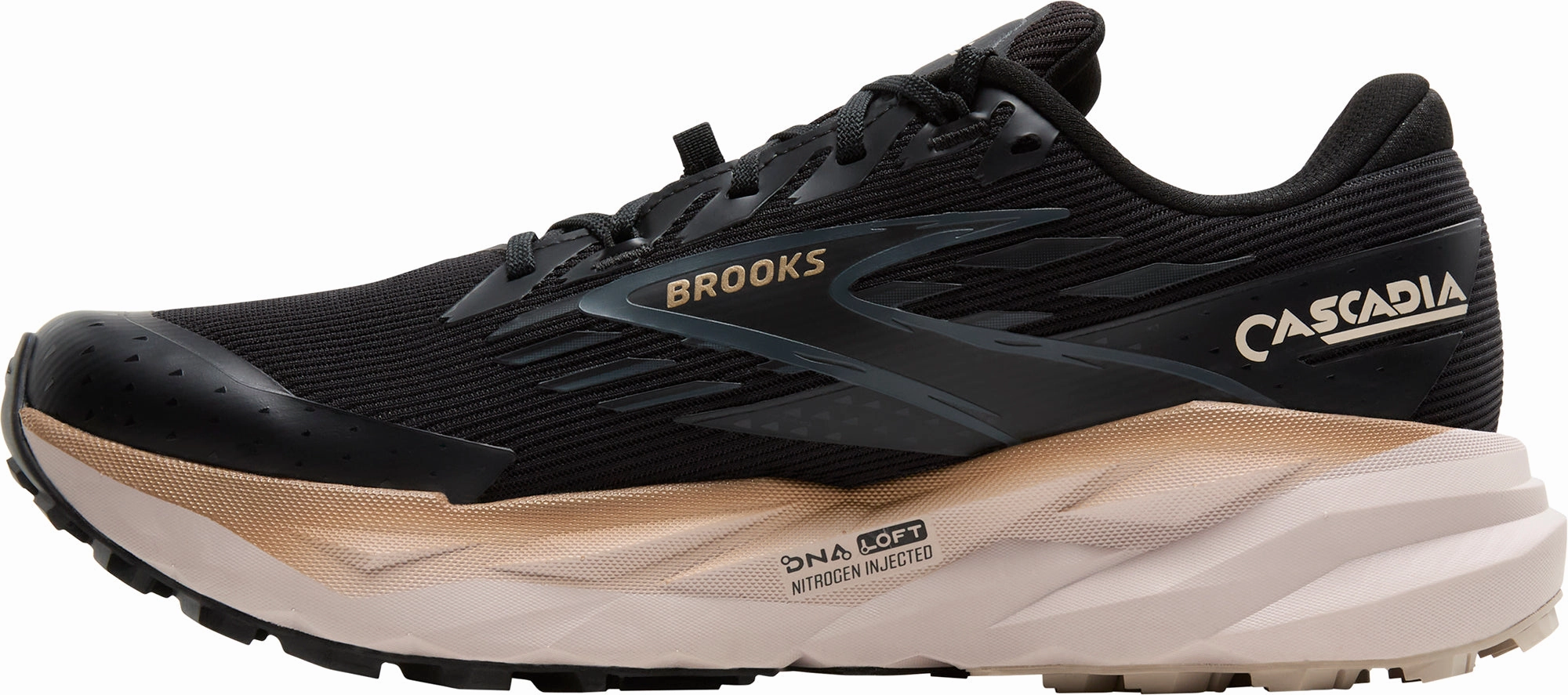 Brooks Cascadia 19 GORE-TEX Mens Trail Running Shoes - Black running for a way to stay fit running in flat terrain shoes