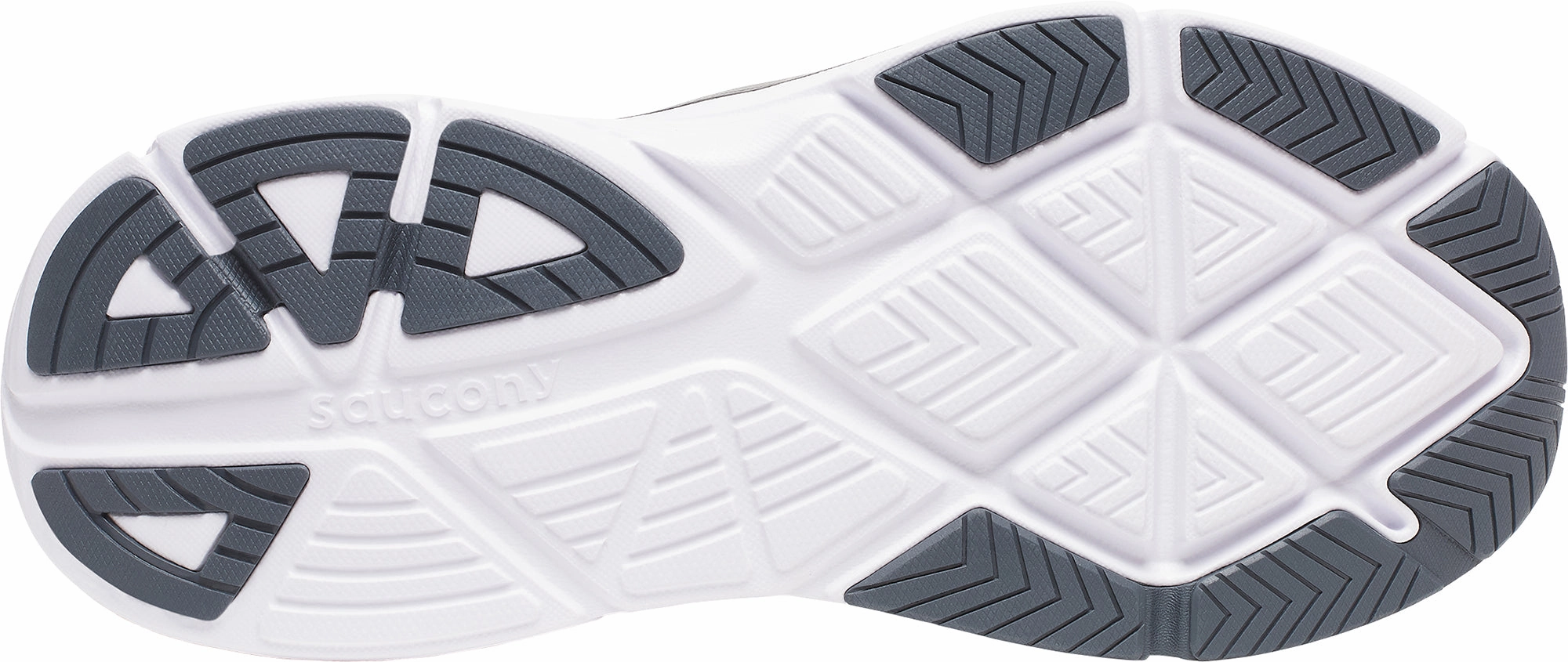 solid - color running shoes Saucony Guide 18 WIDE FIT Mens Running Shoes - Black