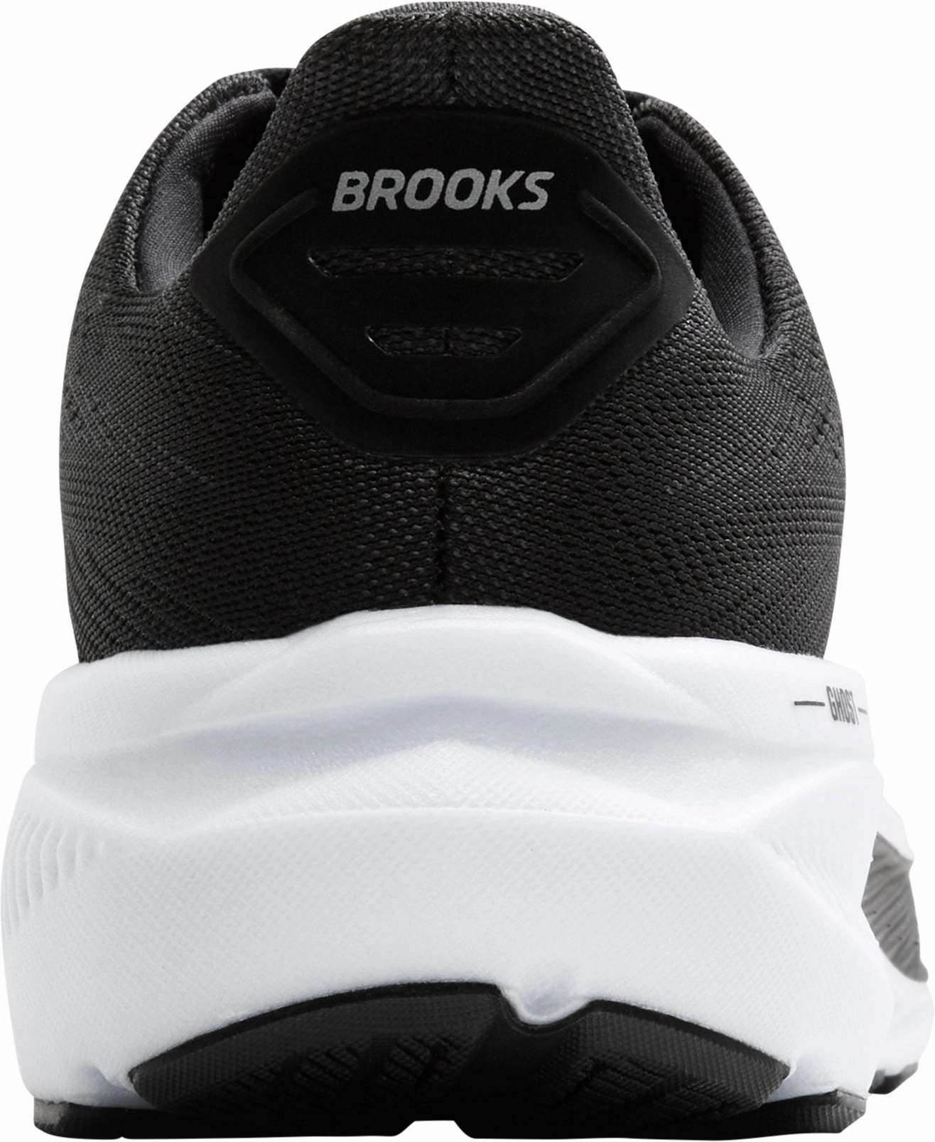 Brooks Ghost 17 Womens Running Shoes - Black Slip   On Style Easy on