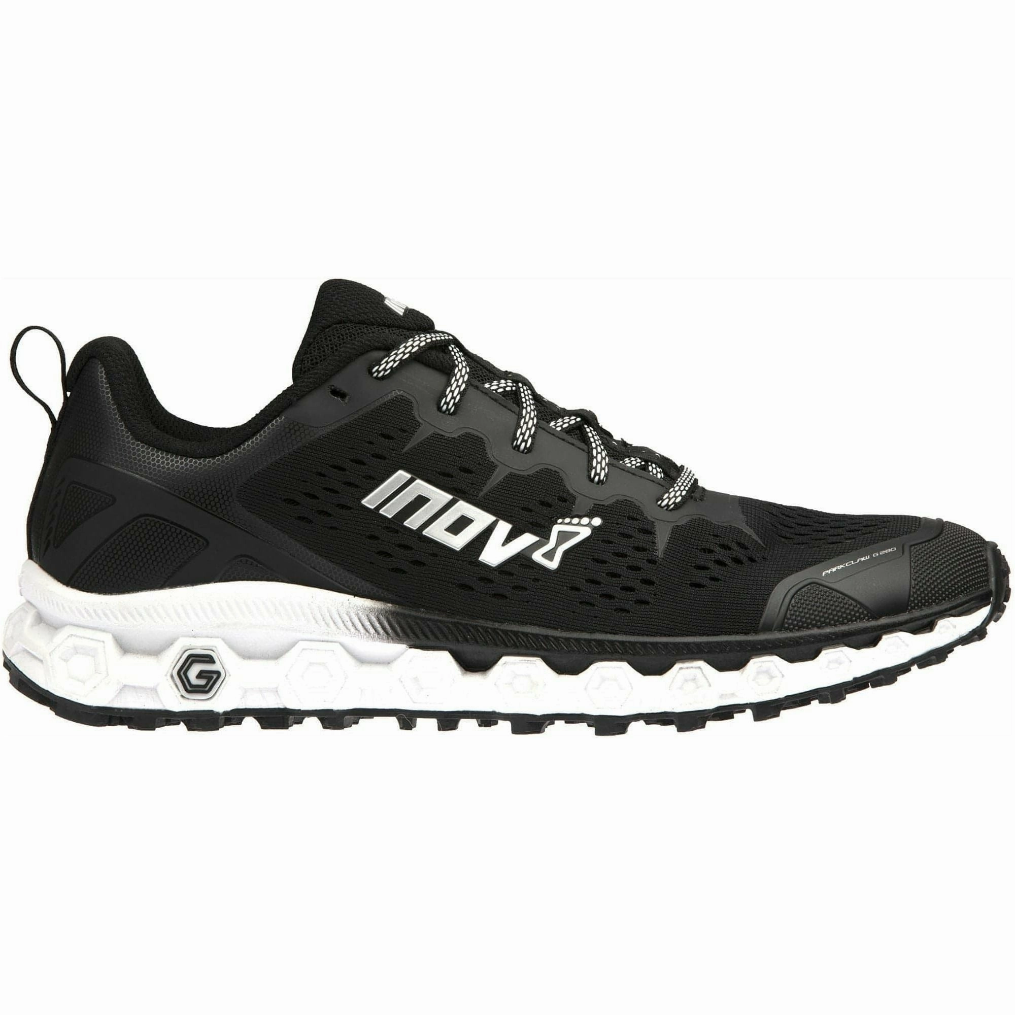 Inov8 ParkClaw G 280 Mens Trail Running Shoes - Black Flat Ground road - friendly