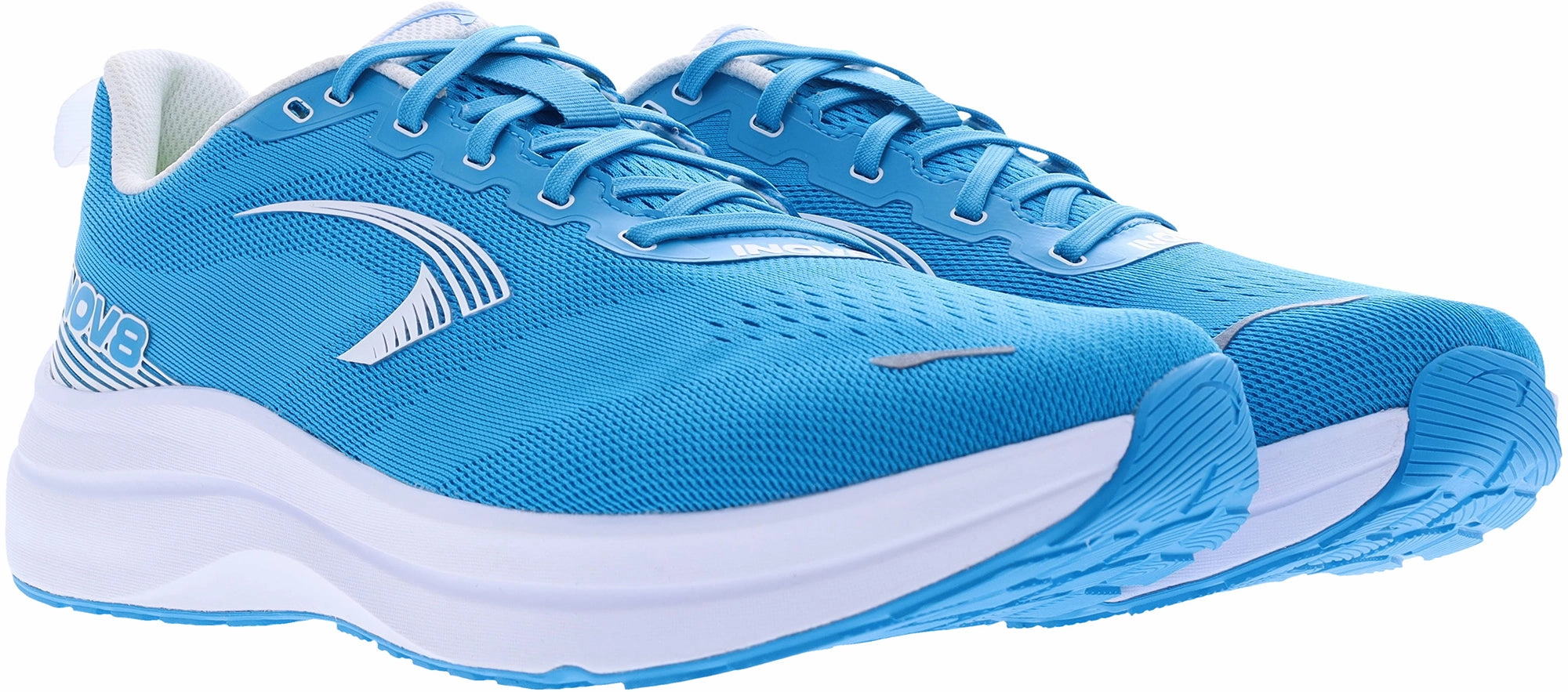 foot - comfort running shoes Energy Return Midsole Inov8 RoadFly Max Mens Running Shoes - Blue