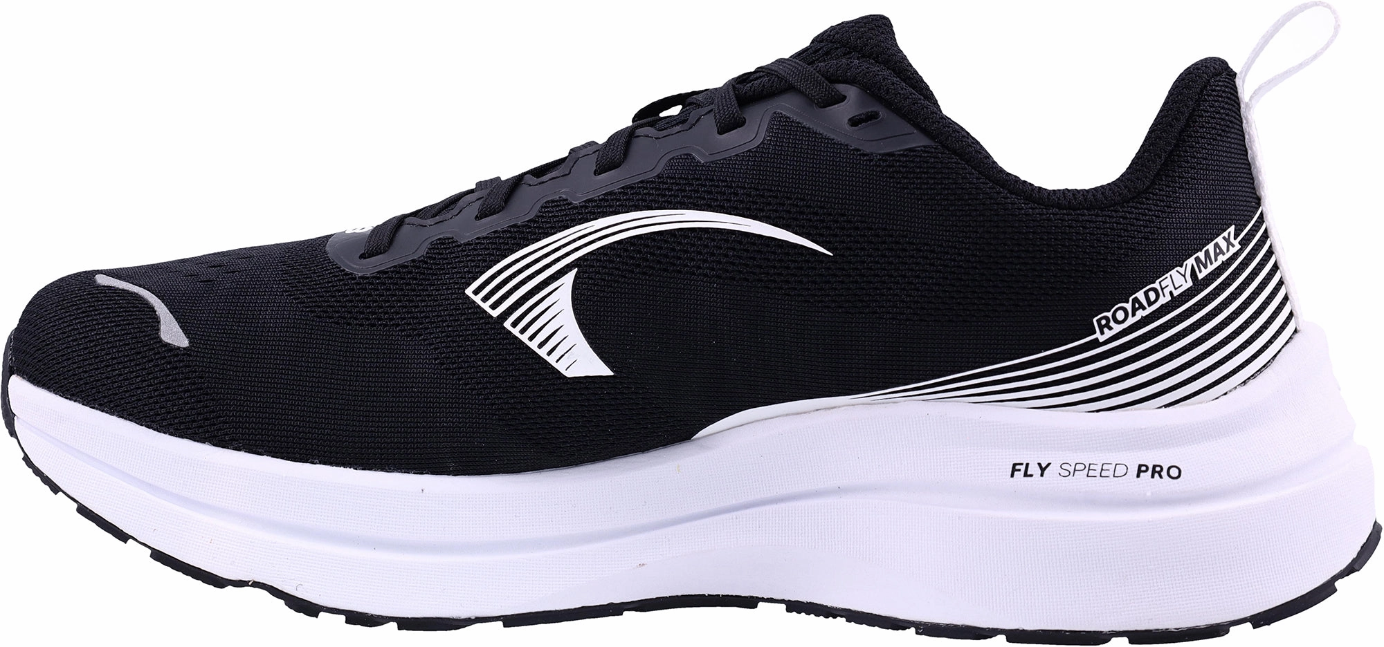 Inov8 RoadFly Max WIDE FIT Mens Running Shoes - Black antibacterial lining shoes Supportive Base