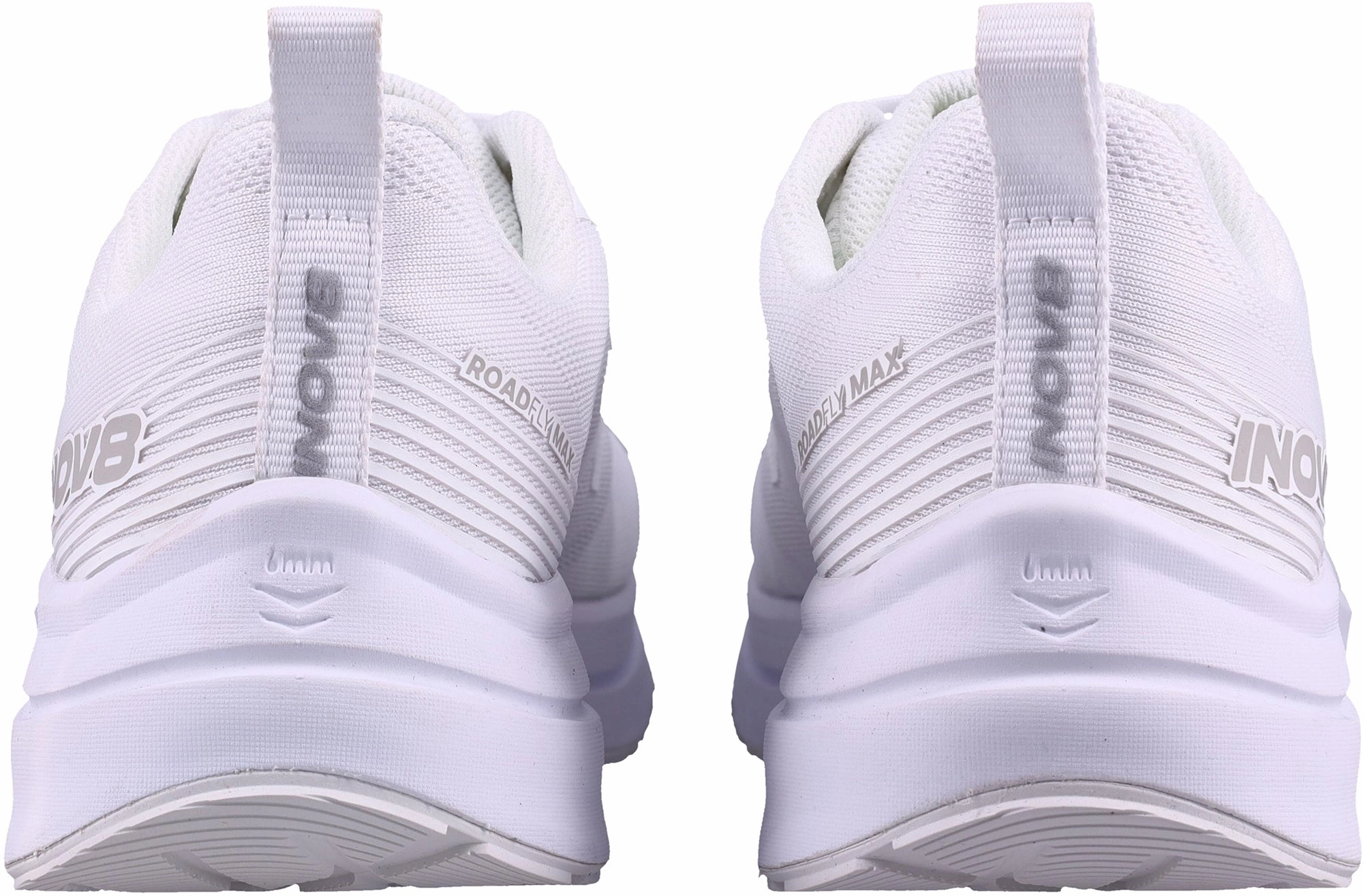 Perforated Tongue Inov8 RoadFly Max WIDE FIT Womens Running Shoes - White