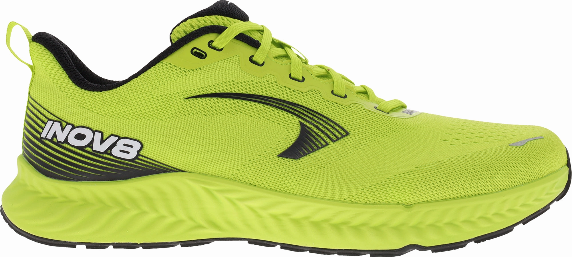 Inov8 RoadFly WIDE FIT Mens Running Shoes - Green lightweight - construction shoes padded - feature shoes