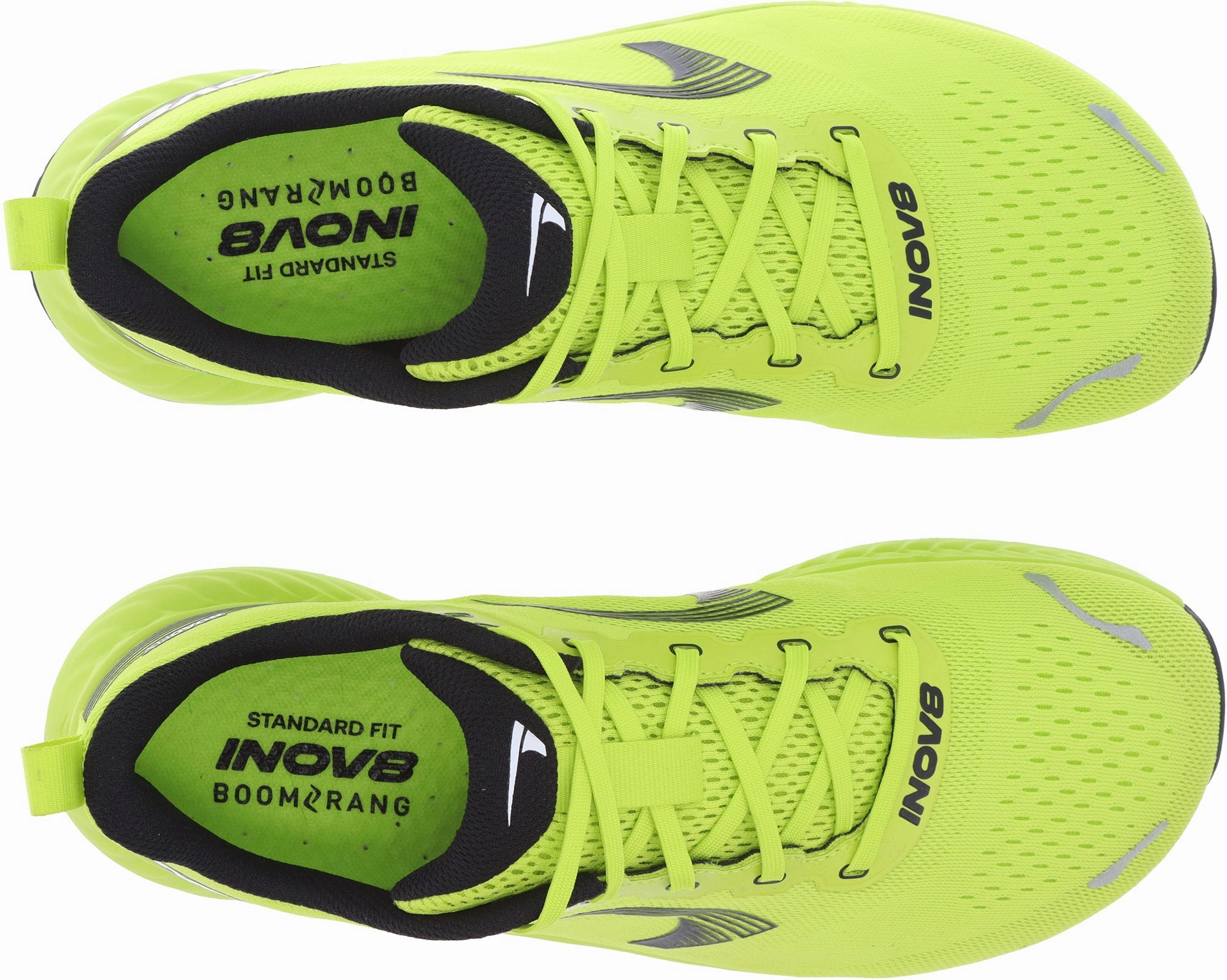 Inov8 RoadFly WIDE FIT Mens Running Shoes - Green Enhanced Stability Chassis eco - friendly shoes