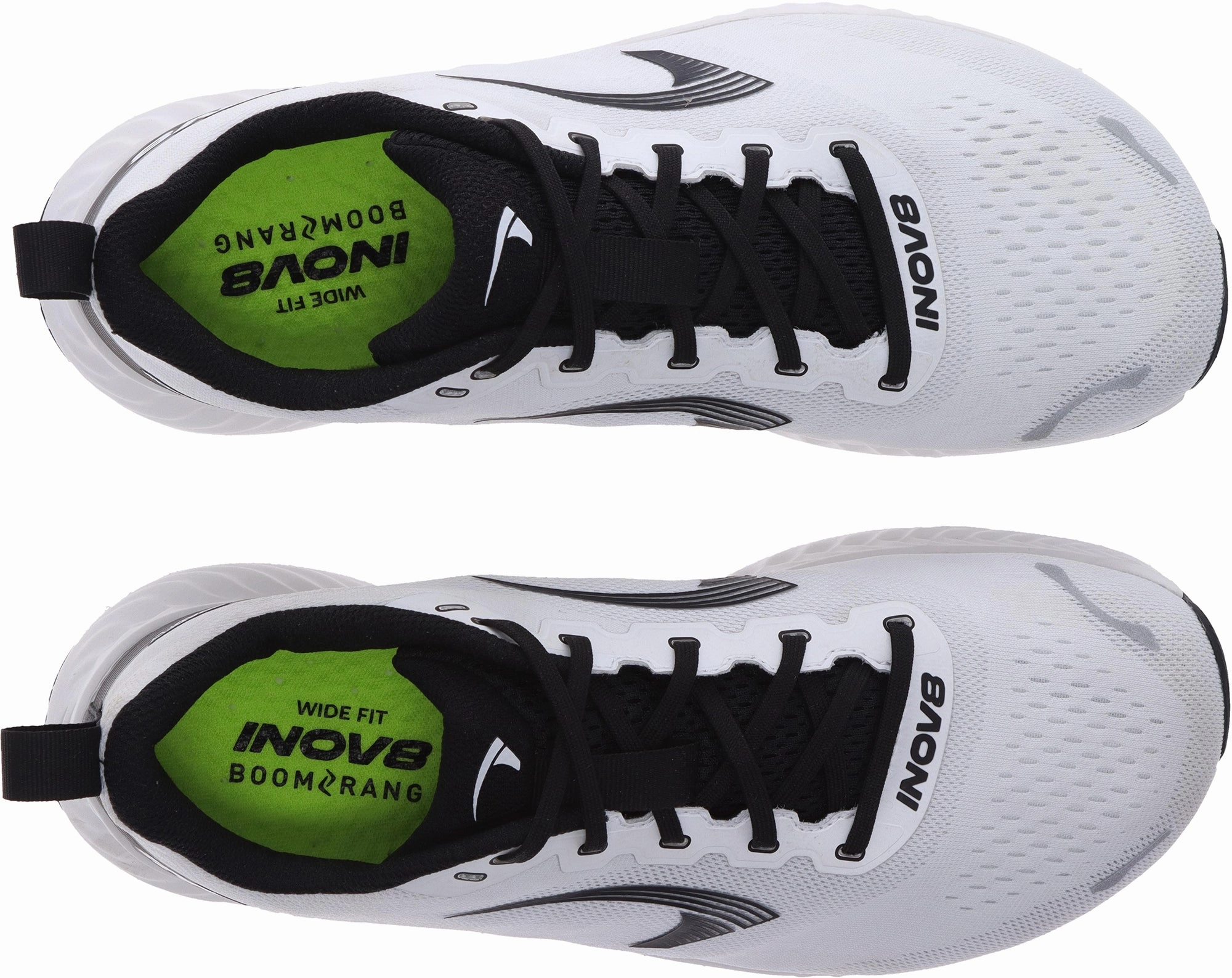 Inov8 RoadFly WIDE FIT Mens Running Shoes - White Adaptive Fit Upper