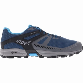 Dynamic Support Frame Molded Heel Inov8 Roclite G 315 GORE-TEX V2 Mens Trail Running Shoes - Blue