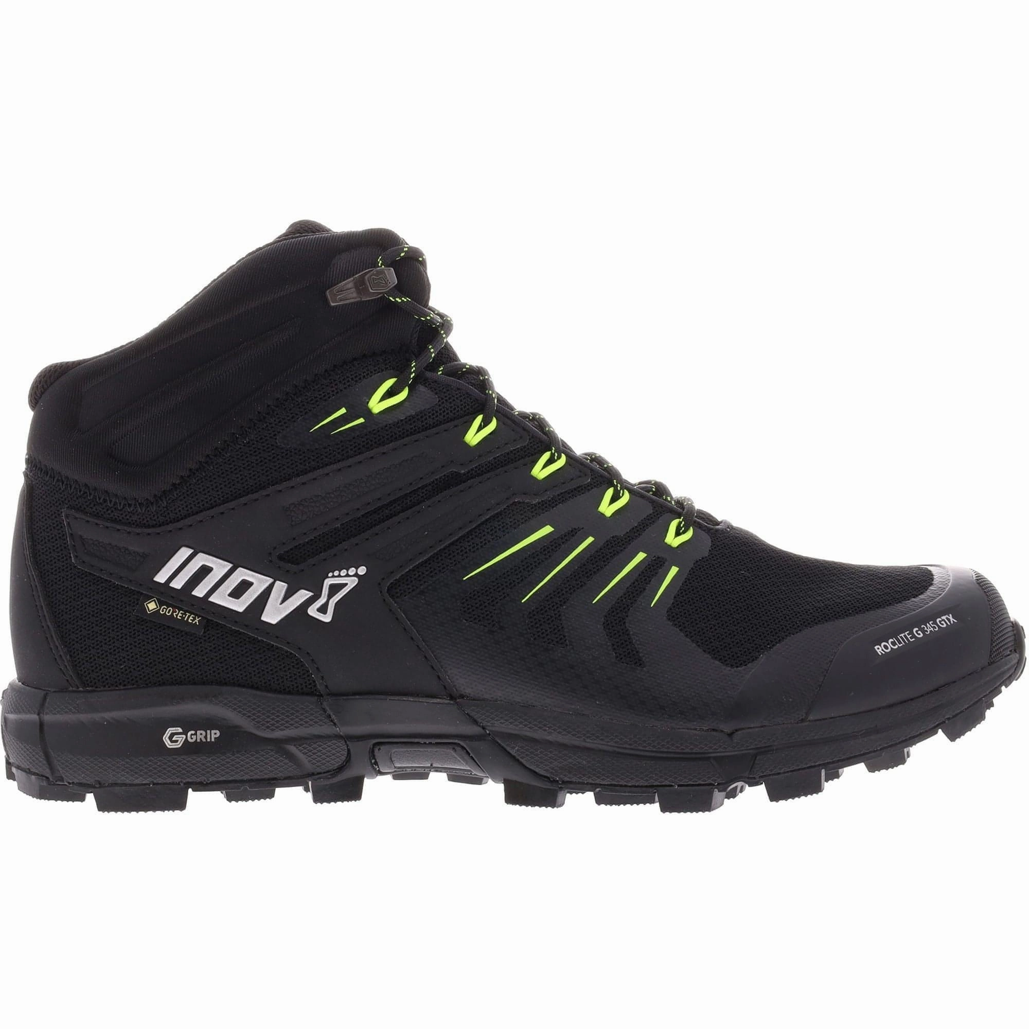 All Day Quick Break-In Inov8 Roclite G 345 GORE-TEX V2 Mens Walking Boots - Black