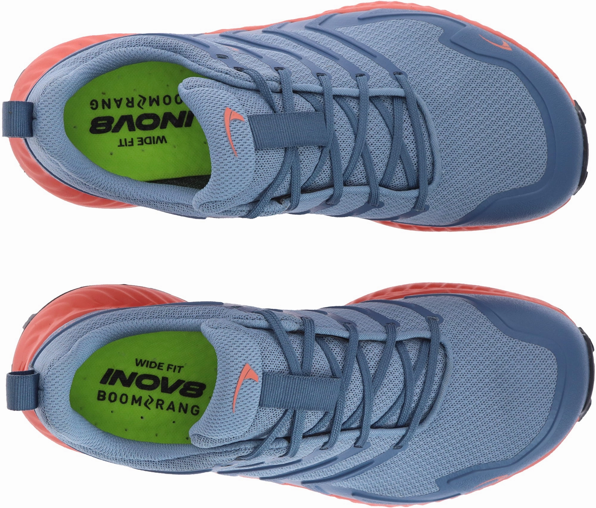 surfing shoes Dynamic Stability Inov8 Roclite GORE-TEX WIDE FIT Womens Walking Shoes - Blue