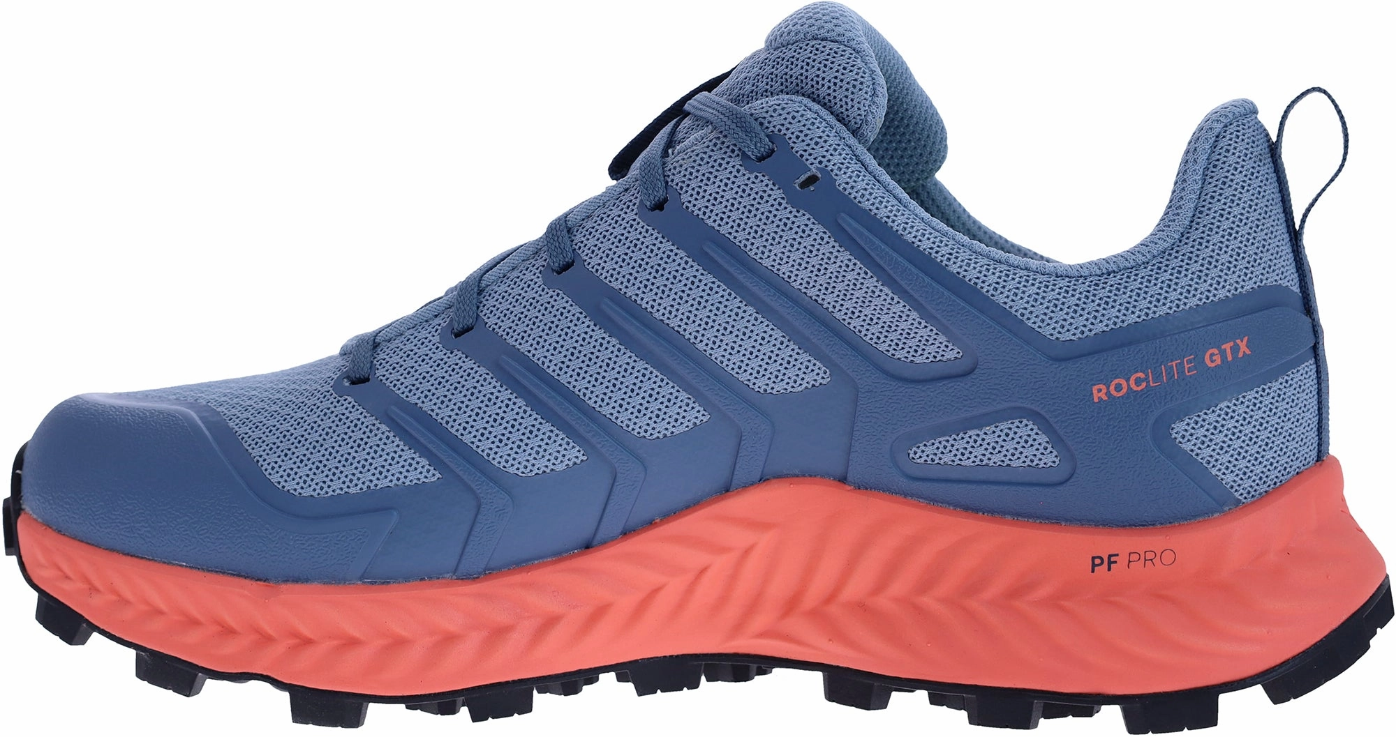 Inov8 Roclite GORE-TEX WIDE FIT Womens Walking Shoes - Blue Comfortable foot alignment