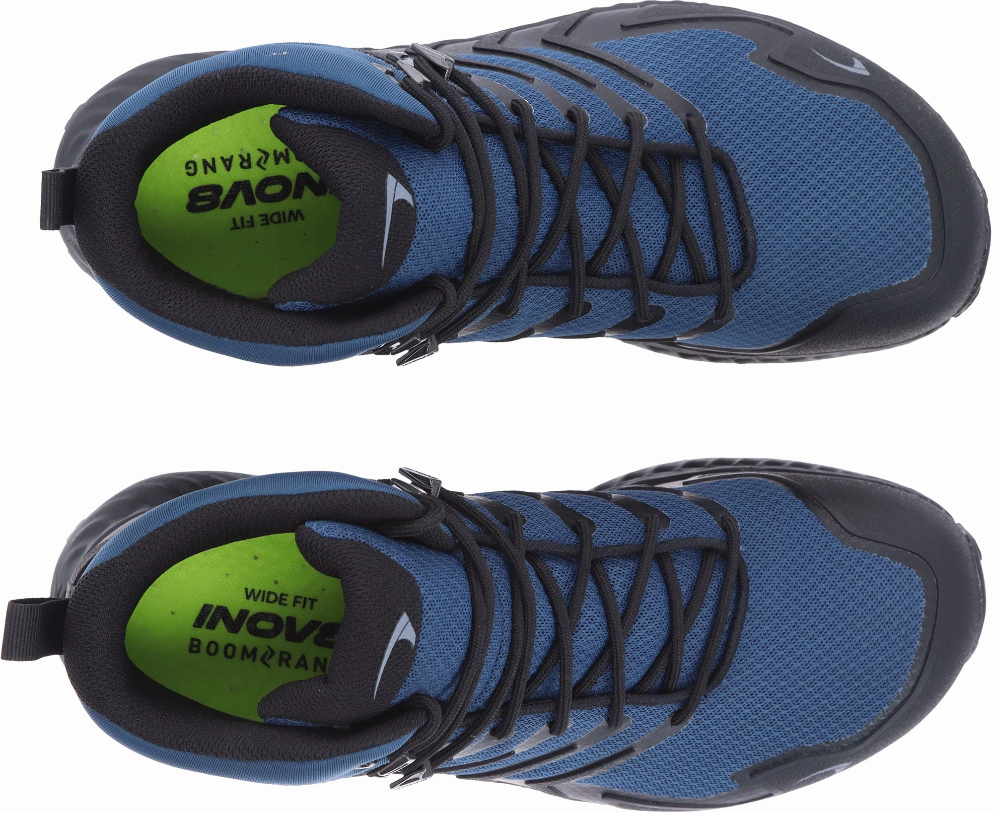 adventure - running shoes Ventilated Tongue Design Inov8 Roclite Mid GORE-TEX WIDE FIT Mens Walking Boots - Blue
