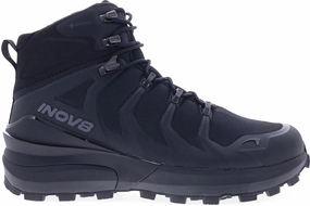 Smooth Insole Inov8 Roclite Pro Mid GORE-TEX WIDE FIT Mens Walking Boots - Black