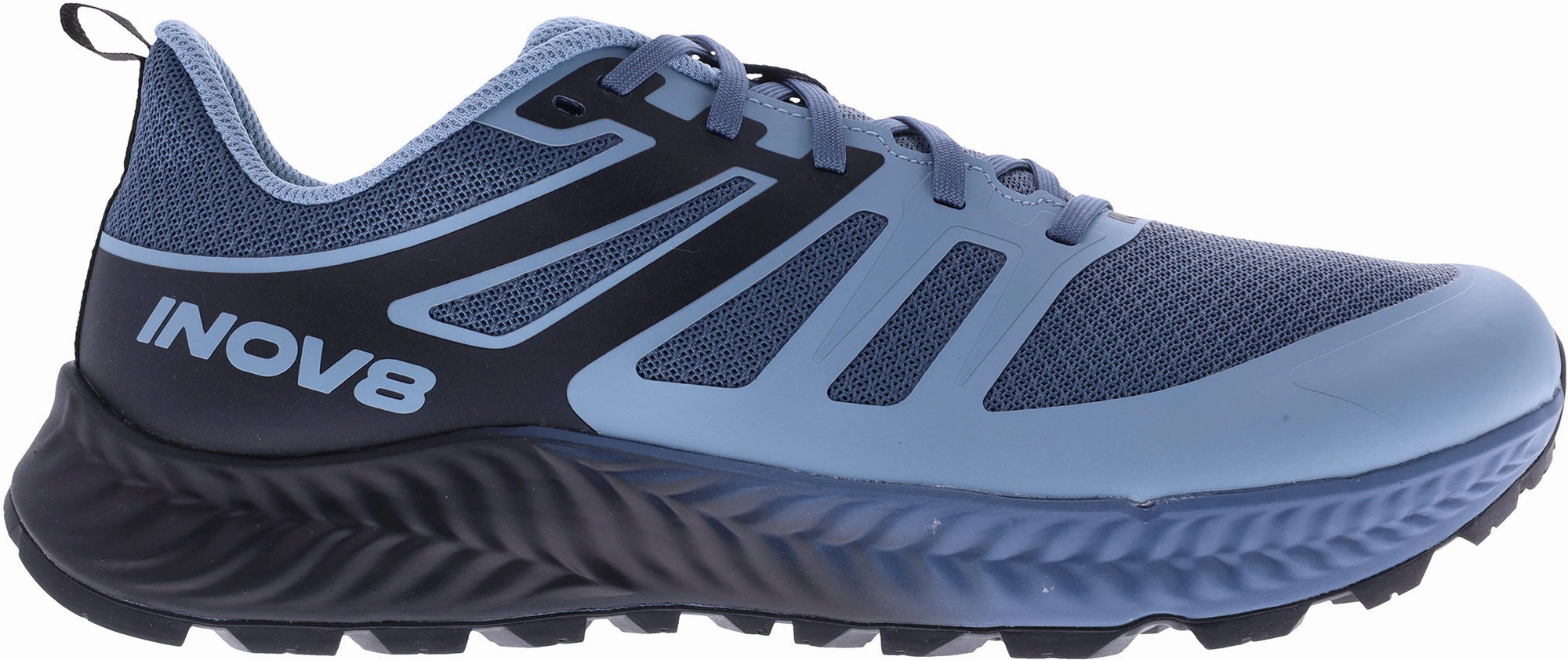 Inov8 TrailFly Mens Trail Running Shoes - Blue Full Coverage Slip Resistant Tech