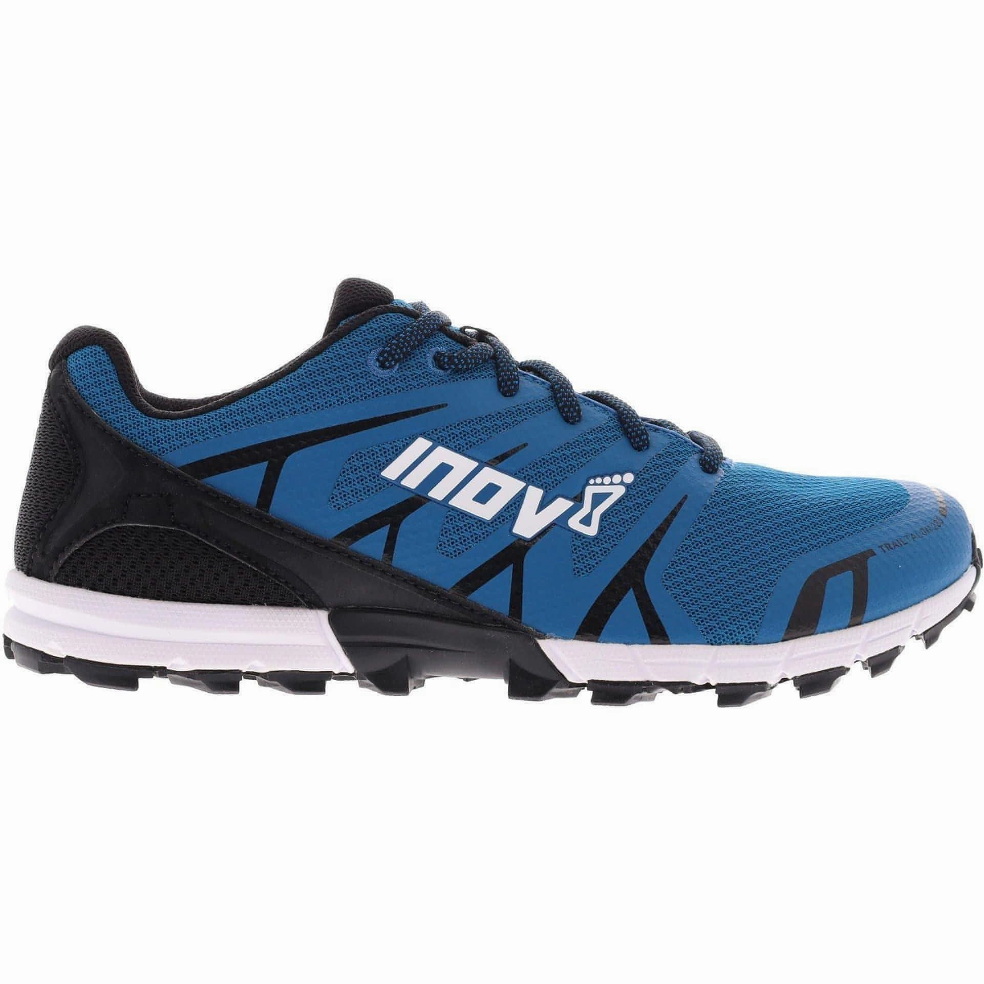 running in a bike lane area shoes Inov8 TrailTalon 235 Mens Trail Running Shoes - Blue