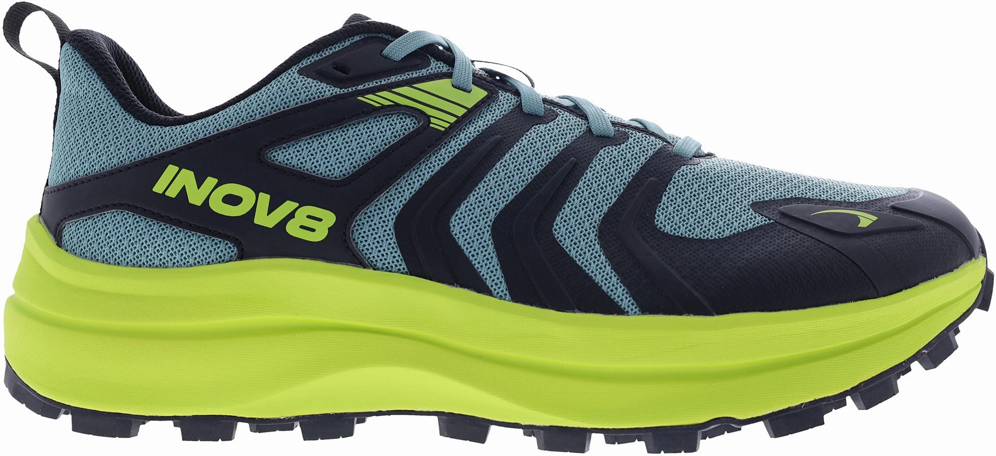 Athletic Apparel Speedboard Technology Inov8 TrailTalon Max Mens Trail Running Shoes - Green