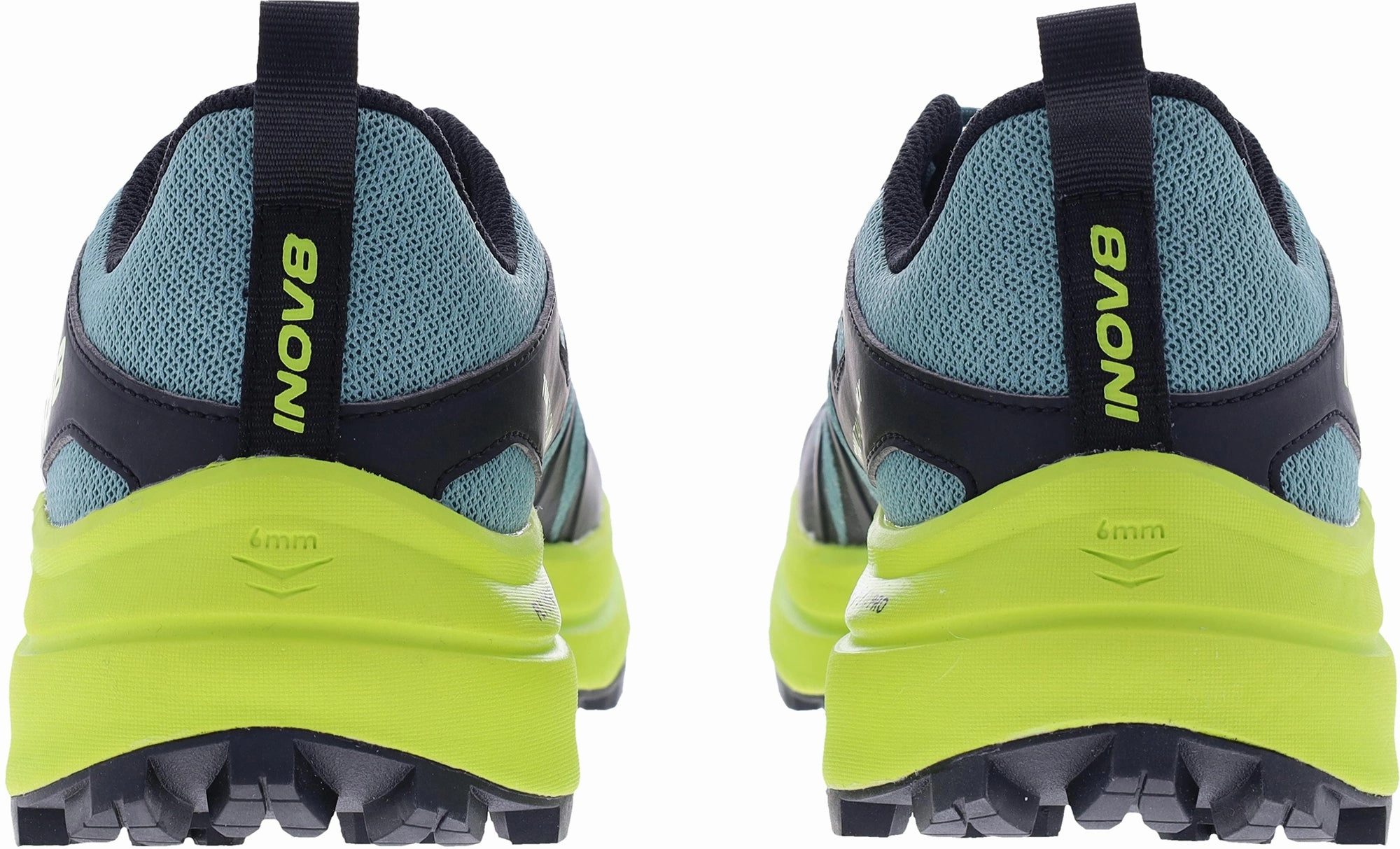 Inov8 TrailTalon Max WIDE FIT Mens Trail Running Shoes - Green Soft Lining Fabric Torsional Stability Arch