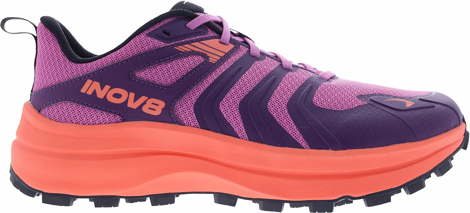 running in the countryside Inov8 TrailTalon Max Womens Trail Running Shoes - Purple