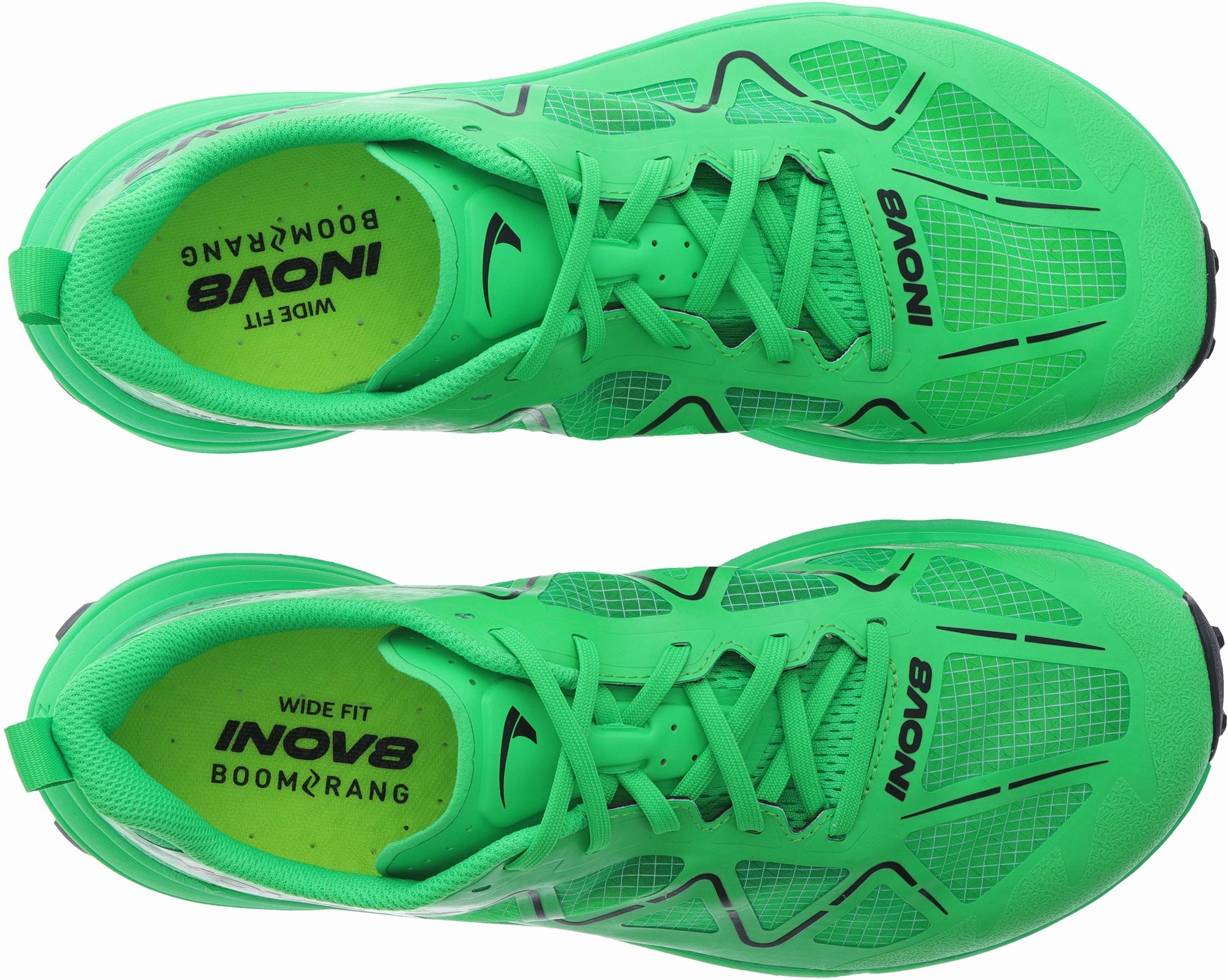 Inov8 TrailTalon Zero WIDE FIT Mens Trail Running Shoes - Green running in races winter - resistant