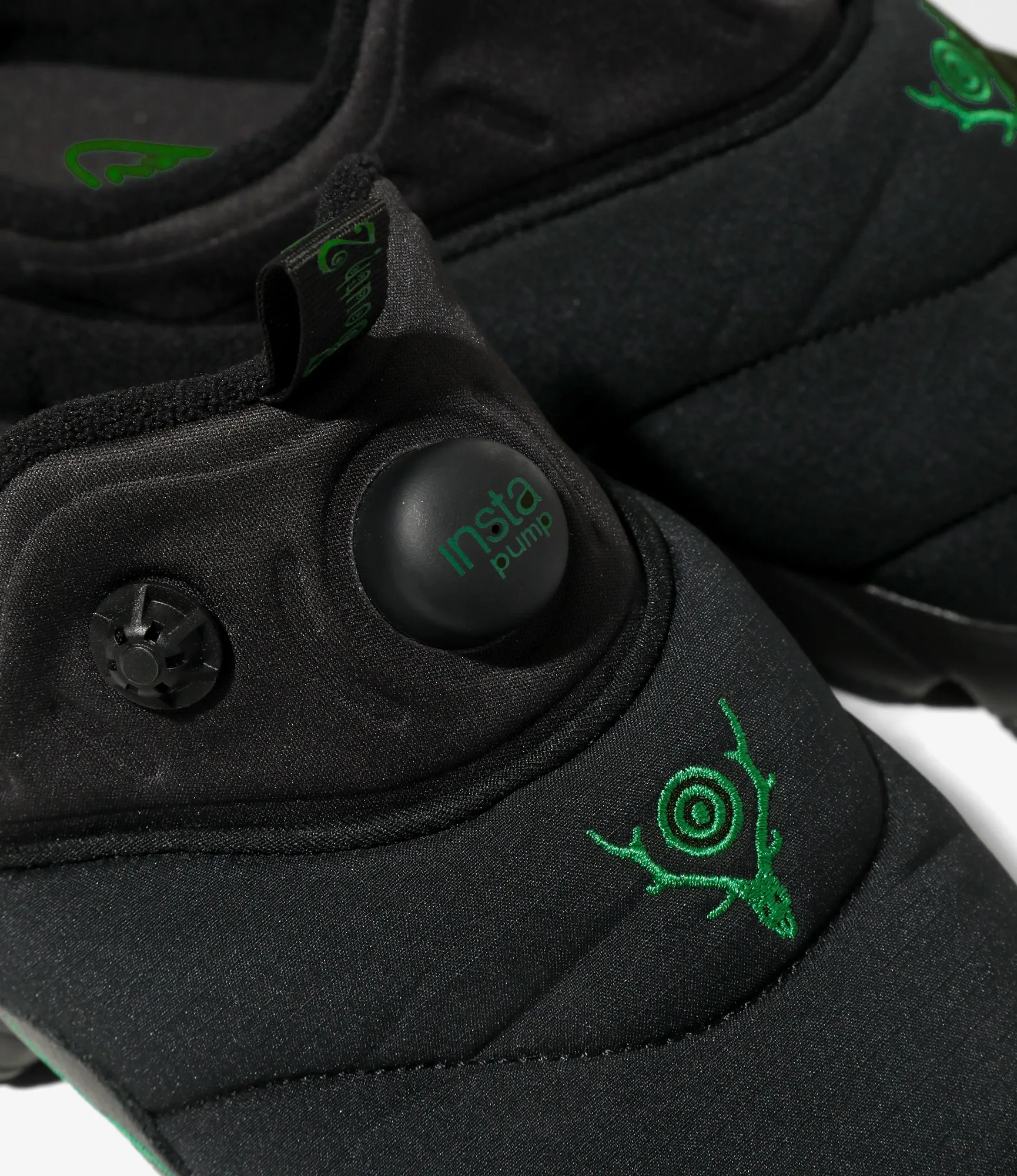Stretch Sole Pace Control Instapump Fury Mule ?C?Black/Green