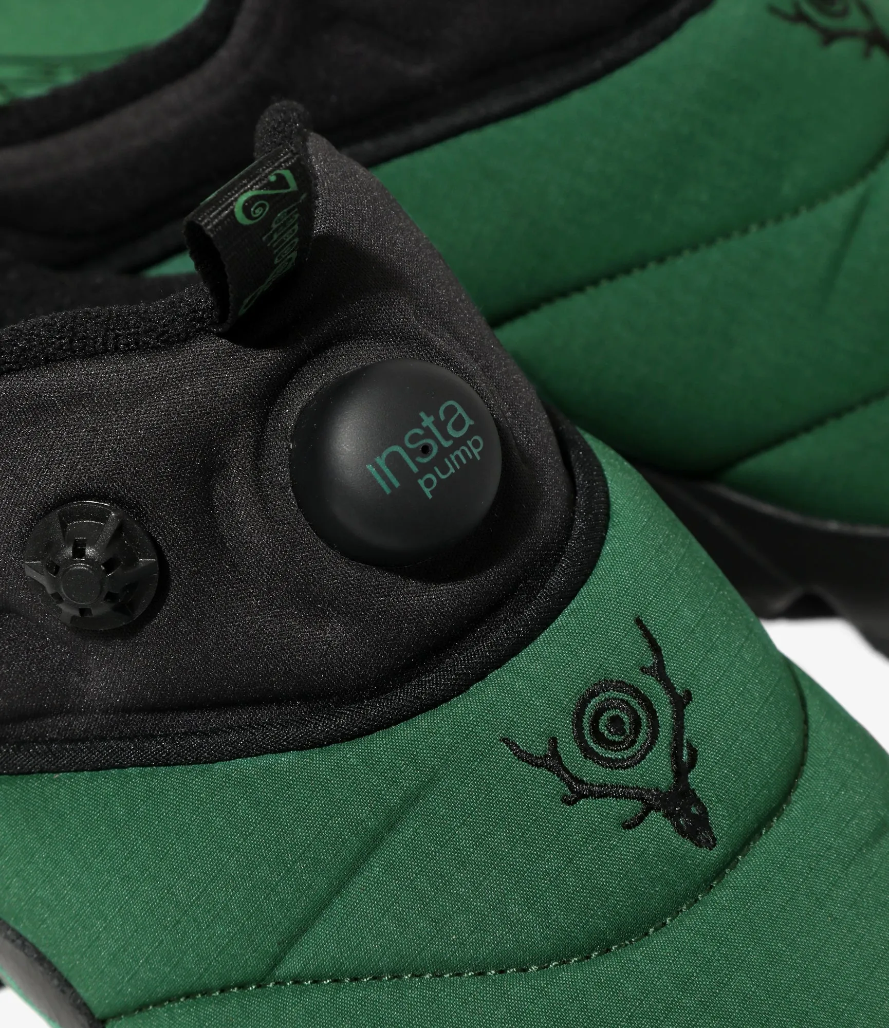 Instapump Fury Mule ?C?Green/Black Heel Fit