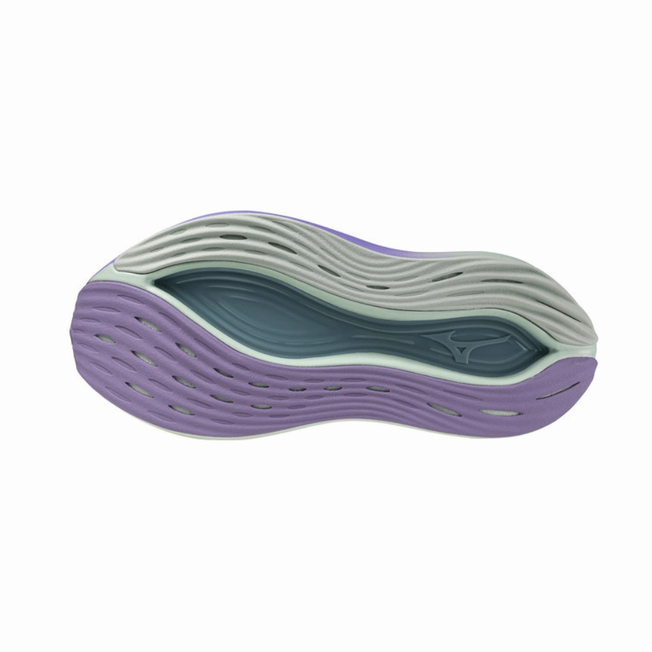 Mizuno Women's Neo Vista Running Shoes in Citadel/Bay/Paisley Purple SS25 Composite Stabilizer Wings ergonomic - design shoes