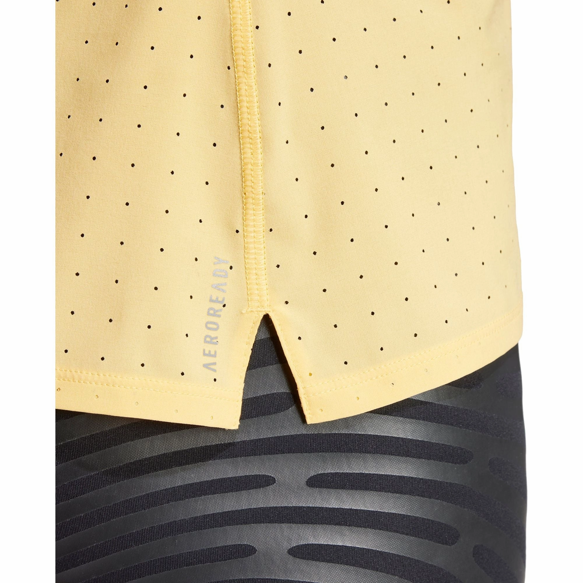 Sustainable adidas Adizero Womens Running Vest Tank Top - Yellow