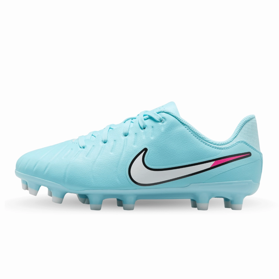 Jr. Tiempo Legend 10 Academy FG - Prism Pack (DV4348-401) Shock Absorption Cushioning