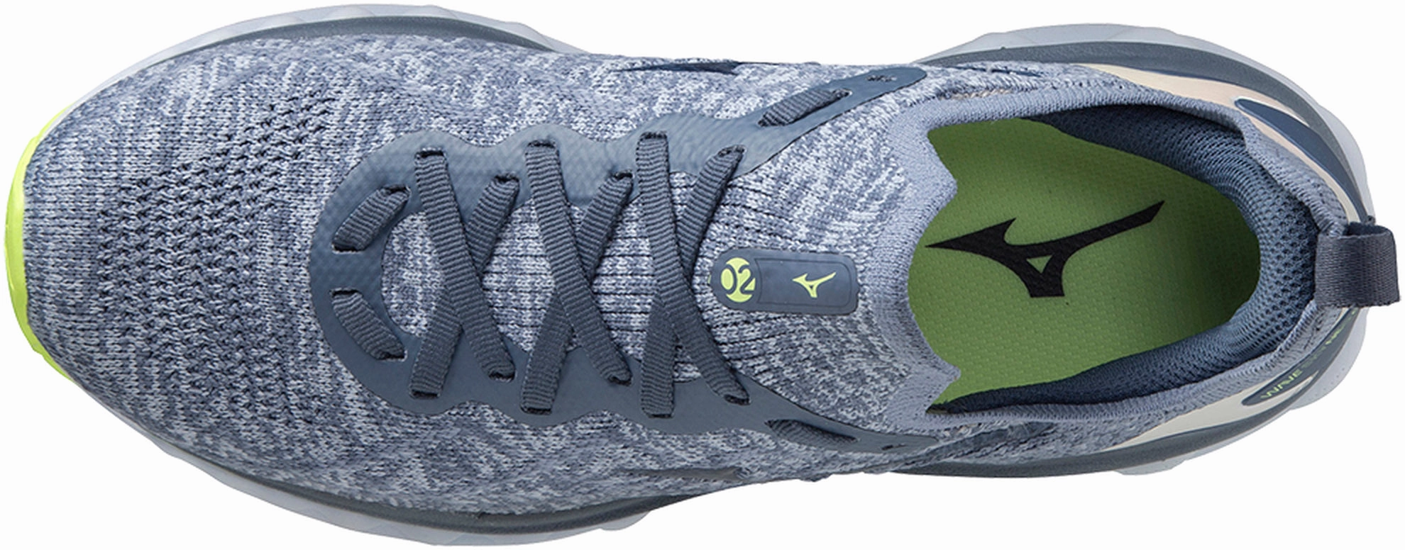 Slim Look Thermoforming Technology Mizuno Wave Sky Neo 2 Womens Running Shoes - Blue