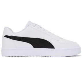 Puma Men's Caven White/Black/Gold Sneakers Shoes Layered Cushion