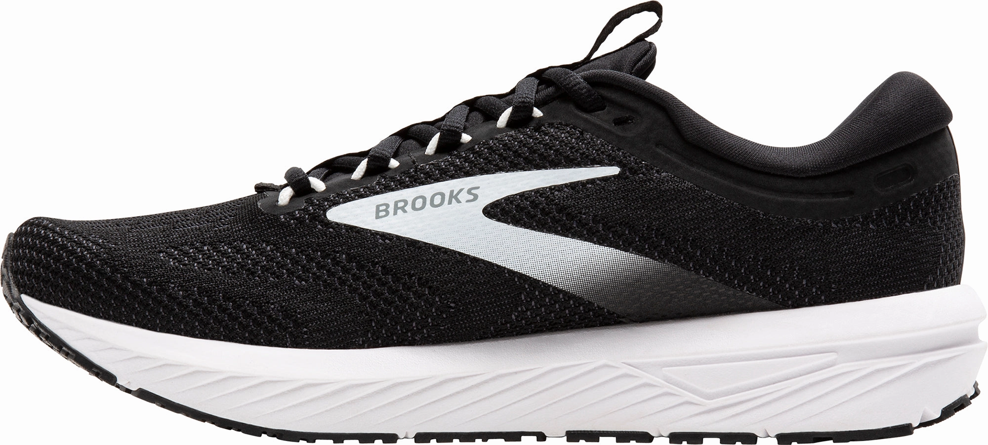 Brooks Revel 7 Womens Running Shoes - Black Iconic Style slim fit