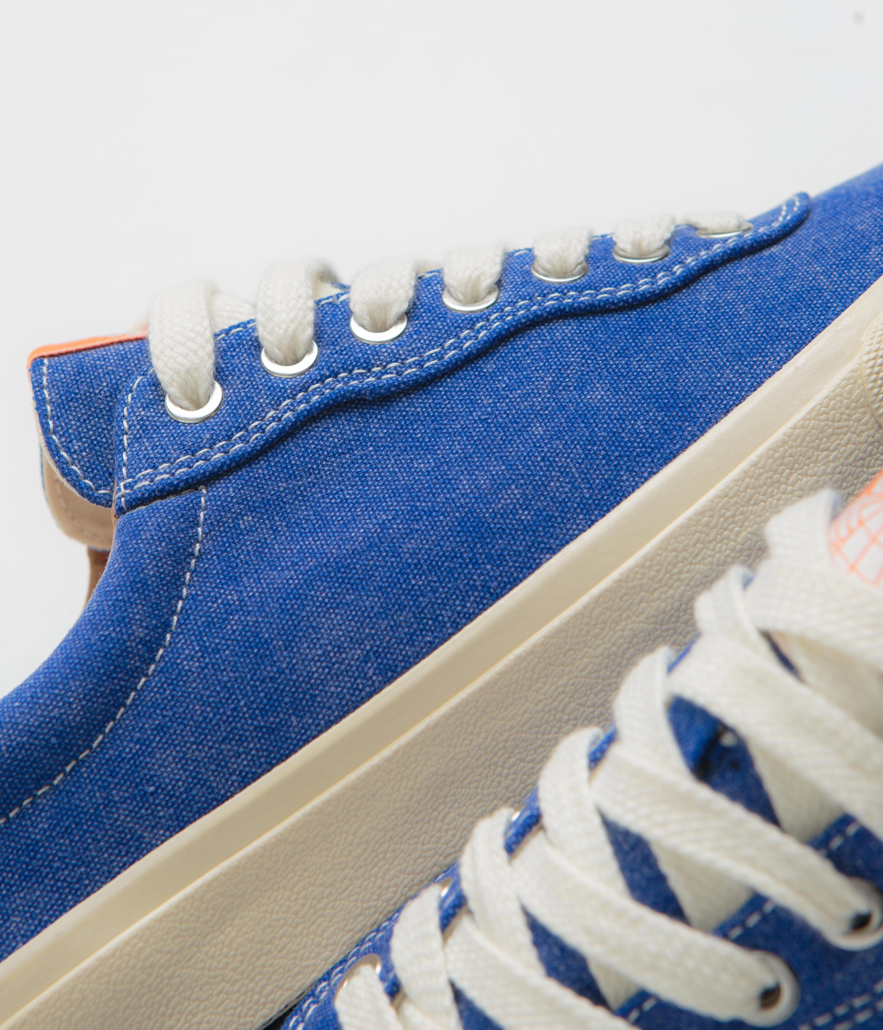 Last Resort AB VM001 Canvas Shoes - Washed Royal Blue / White Comfort Padding