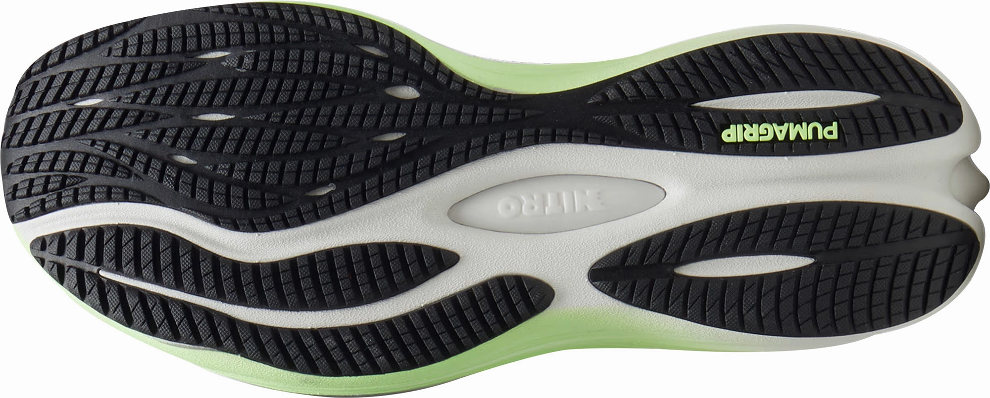 Ventilated Uppers Orthotic Friendly Insoles Puma Velocity Nitro 3 GORE-TEX Womens Running Shoes - Black