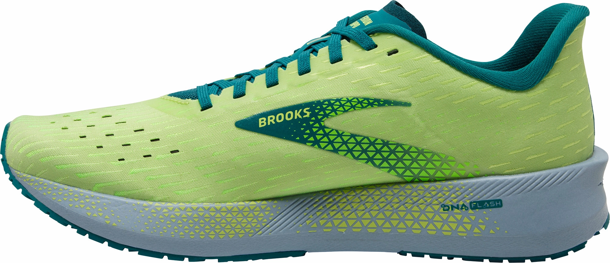 Brooks Hyperion Tempo Mens Running Shoes - Green Thermal Bonded Seams
