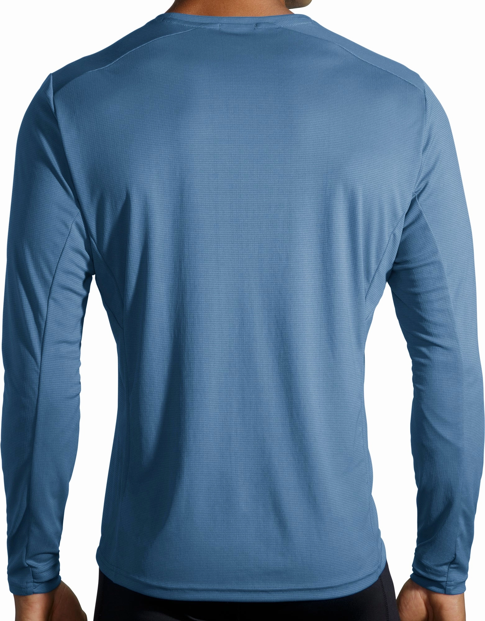 Brooks Atomsphere Long Sleeve Mens Running Top - Blue Retirement gift