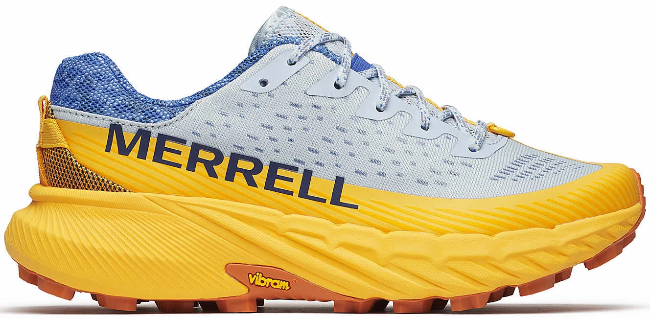 Merrell Agility Peak 5 Womens Trail Running Shoes - Blue Thermo Regulating improved circulation