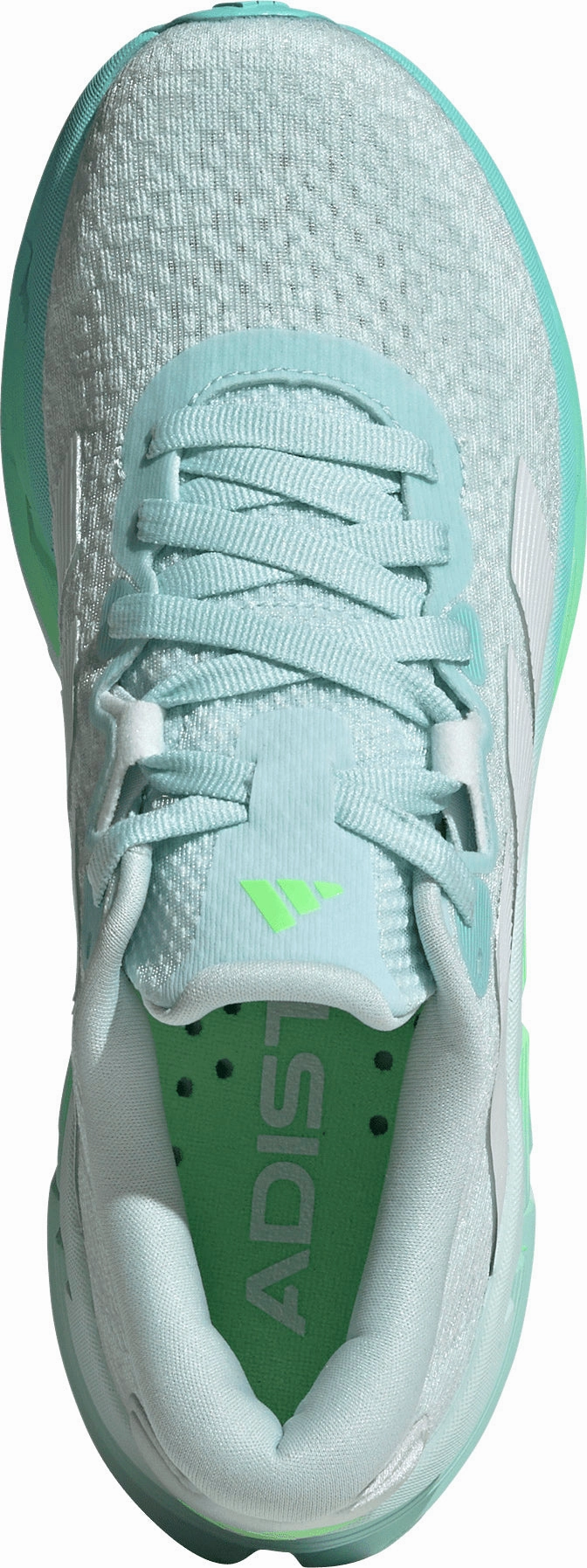adidas Adistar 4.0 Womens Running Shoes - Green comfort - focused shoes