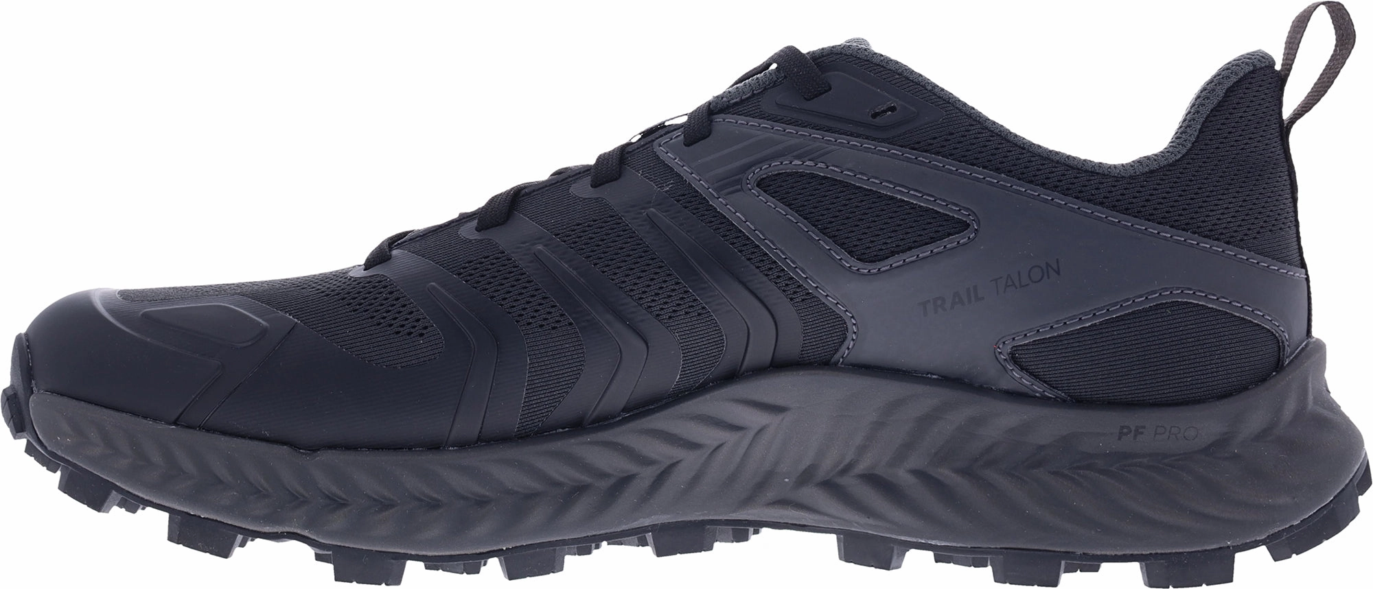 Inov8 TrailTalon WIDE FIT Mens Trail Running Shoes - Black replaceable insole shoes non - breathable lining shoes