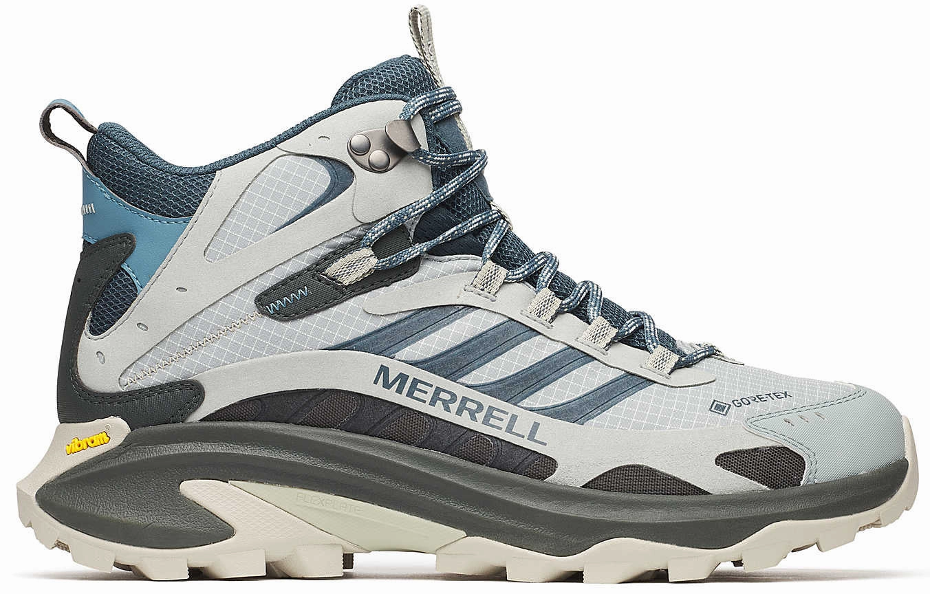 Merrell Moab Speed 2 Mid GORE-TEX Mens Walking Boots - Grey shoe cover