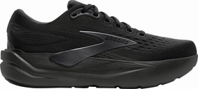 running on trail Brooks Ghost Max 3 WIDE FIT (2E) Mens Running Shoes - Black