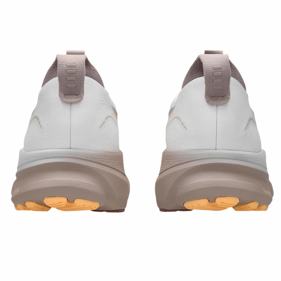 ASICS Women's GEL-KAYANO 32 Running Shoes in White/Orange Glow AW25 advanced - user - appropriate shoes Multi Density Foam