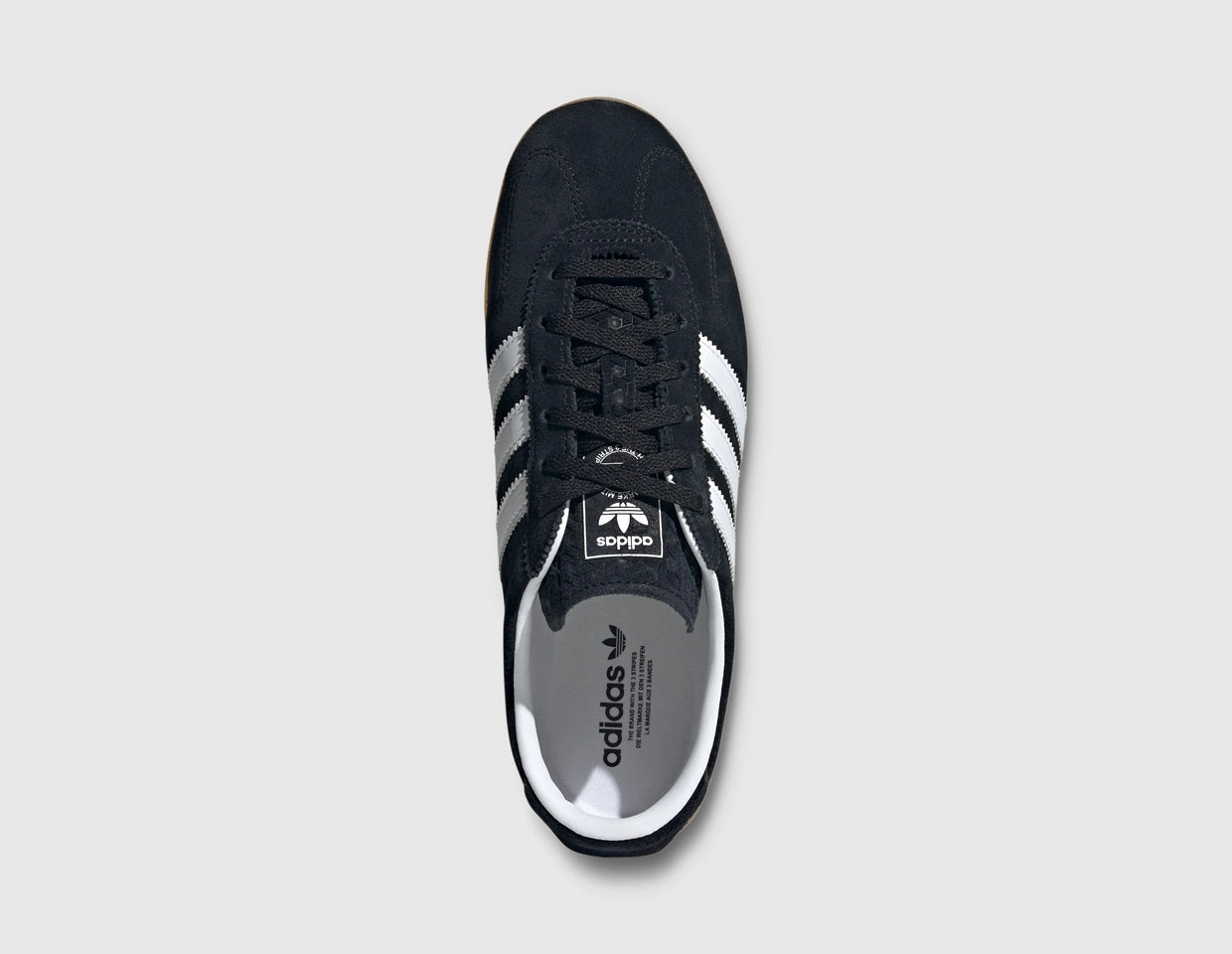 logo - buttoned shoes Adaptive design adidas Originals Women's Gazelle Lo Pro Core Black / Cloud White - Gum