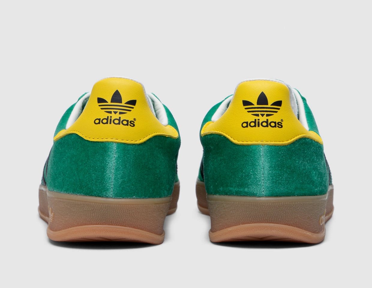 adidas Originals Gazelle Indoor Green / Black - Gum - size? exclusive Max Air Flexible Forefoot Grooves