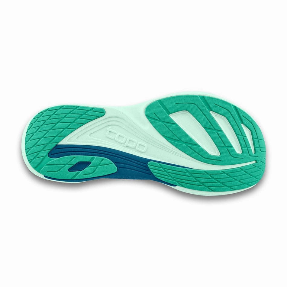 Topo Women's Ultrafly 5 Running Shoes Blue/Aqua AW24 Premium Cushion