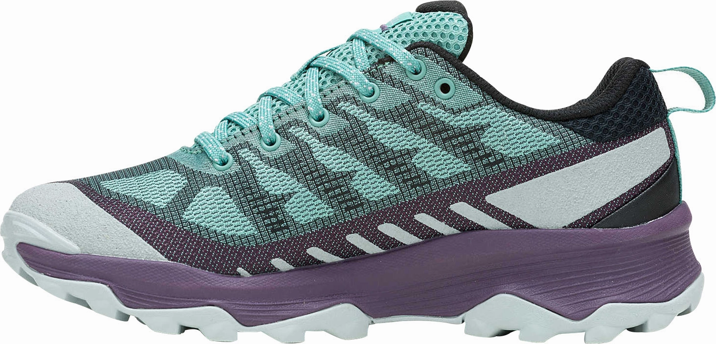 Merrell Speed Eco Waterproof Womens Walking Shoes - Green Hilly Running long - distance - specific shoes
